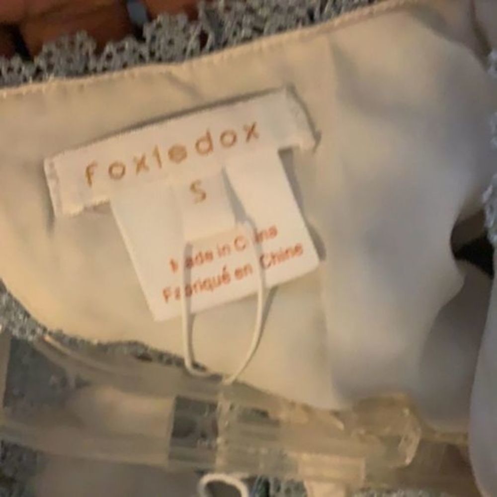 Foxiedox  Delayza romantic boho Lace Jumpsuit S - Picture 5 of 13